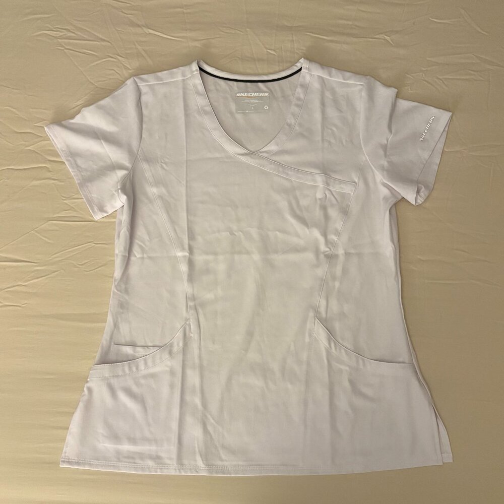 Women's Scrub Top (White)